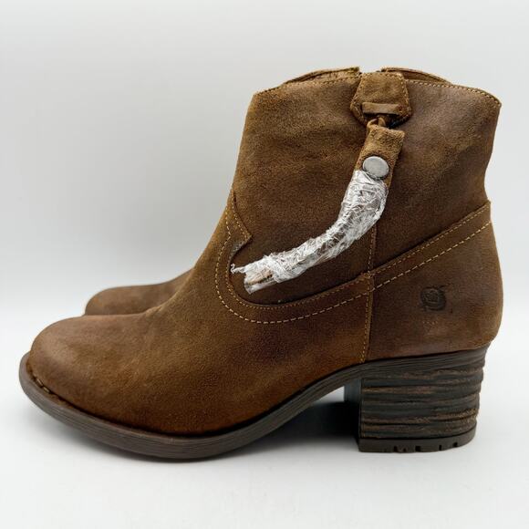 Born Womens Alondra Western Boots US 10 M EU 42 Brown Leather NIB - Picture 9 of 13